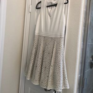 Pearl color dress